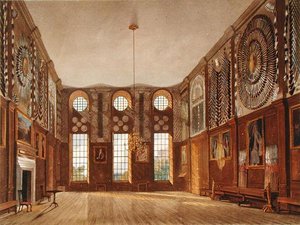 Die Wachkammer, Hampton Court, aus 