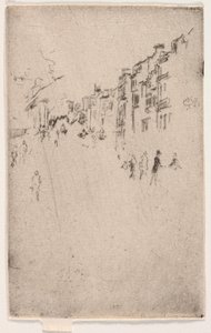 Ein Fragment von Piccadilly von James Abbott McNeill Whistler