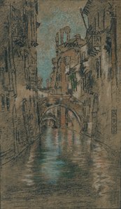 Ein venezianischer Kanal