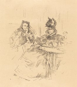 Nachmittagstee, 1897 von James Abbott McNeill Whistler
