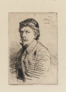Auguste Delatre von James Abbott McNeill Whistler