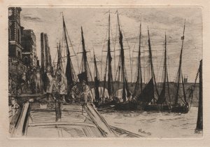Billingsgate, 1859 von James Abbott McNeill Whistler