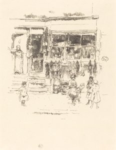 Chelsea Lumpen, 1888 von James Abbott McNeill Whistler