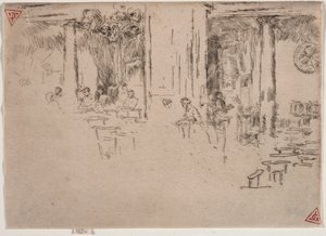 Kirche, Brüssel von James Abbott McNeill Whistler