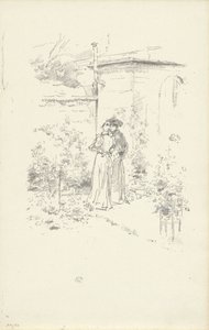 Vertrauen im Garten von James Abbott McNeill Whistler