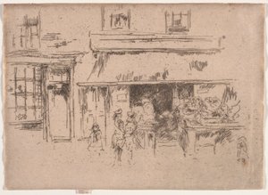 Exeter Street von James Abbott McNeill Whistler