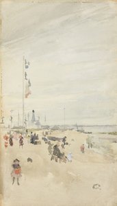 Grau und Perle: Bankfeiertagsbanner, 1883-84 von James Abbott McNeill Whistler
