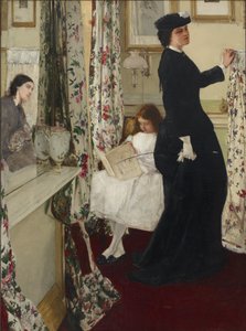 Harmonie in Grün und Rosa: Das Musikzimmer von James Abbott McNeill Whistler