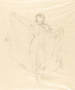 Die Tänzerin: Eine Studie des Aktes von James Abbott McNeill Whistler