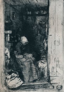 La Vieille aux Loques, 1858 1903-1904 von James Abbott McNeill Whistler
