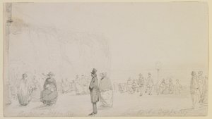 Die Küsten bei Dieppe, 1857