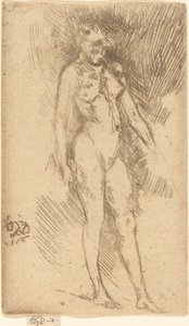 Kleine nackte Figur von James Abbott McNeill Whistler
