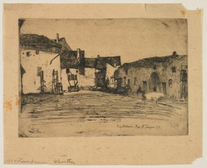 Liverdun aus Zwölf Radierungen aus der Natur von James Abbott McNeill Whistler