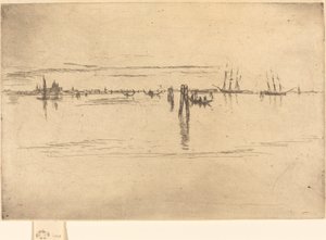 Lange Lagune, 1880 von James Abbott McNeill Whistler
