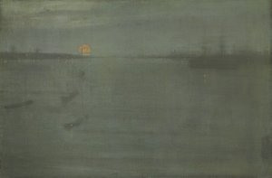 Nocturne: Blau und Gold, Southampton Water von James Abbott McNeill Whistler