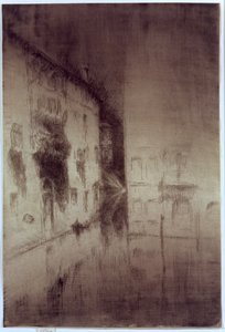 Nocturne: Paläste, 1879-80 von James Abbott McNeill Whistler