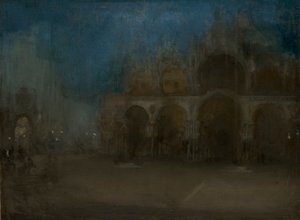 Nocturne, Blau und Gold - St. Markus, Venedig