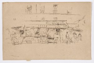Quai de Montebello von James Abbott McNeill Whistler