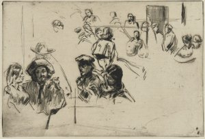 Ratcliffe Highway, 1861 von James Abbott McNeill Whistler