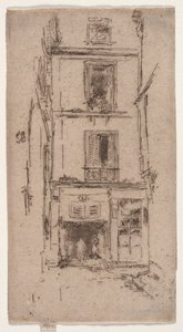 Rue des Bons Enfants, Tours von James Abbott McNeill Whistler