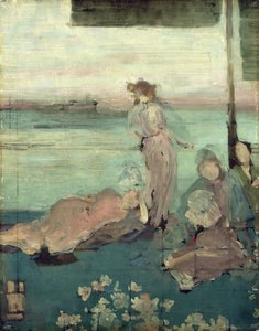 Skizze für Der Balkon von James Abbott McNeill Whistler