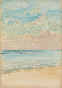 Southend - Sonnenuntergang, 1882-1884 von James Abbott McNeill Whistler
