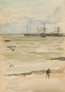 Der Ankerplatz, 1882-1884 von James Abbott McNeill Whistler