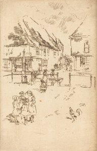 Der Hahn und die Pumpe, um 1887