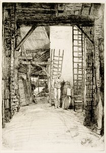 Der Kalkbrenner, 1859 von James Abbott McNeill Whistler