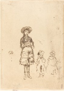 Die kleine Krankenschwester, ca. 1886-1888 von James Abbott McNeill Whistler