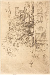 Der Rialto, 1880 von James Abbott McNeill Whistler