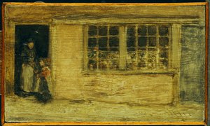 Das Schaufenster, ca. 1885-90 von James Abbott McNeill Whistler