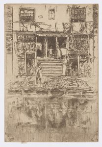 Die Stufen, Amsterdam von James Abbott McNeill Whistler