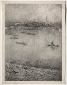 Die Themse von James Abbott McNeill Whistler