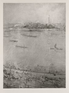 Die Themse von James Abbott McNeill Whistler