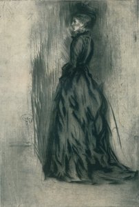 Das Samtkleid Frances Leyland, ca. 1873, 1904