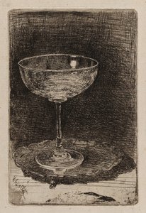 Das Weinglas, 1858