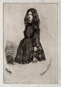Zwölf Radierungen aus der Natur: Annie, 1858 von James Abbott McNeill Whistler