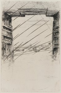 Unter der alten Battersea-Brücke, 1879 von James Abbott McNeill Whistler