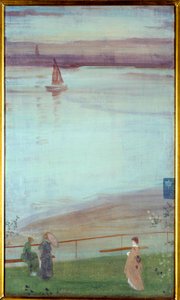 Variation in Lila und Grün, Gemälde von James Abbott McNeill Whistler von James Abbott McNeill Whistler