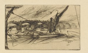 Vauxhall-Brücke, 1861 von James Abbott McNeill Whistler