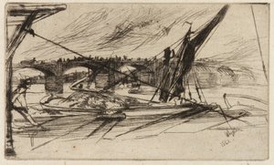 Vauxhall-Brücke, 1861 von James Abbott McNeill Whistler