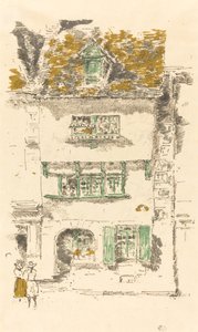 Gelbes Haus, Lannion, 1893