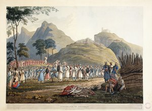Versammlung der Ghoorkas, 1820
