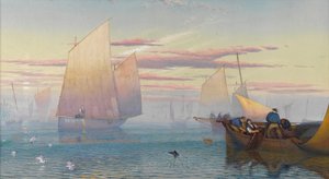 Netze einholen von James Baker Pyne