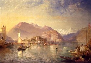 Isola Bella am Lago Maggiore von James Baker Pyne