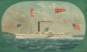 Dampfer "St. Lawrence" von James Bard