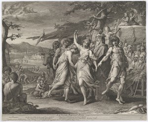 Ein griechisches Erntedankfest oder Danksagung an die ländlichen Gottheiten, Ceres, Bacchus, etc. von James Barry