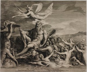 Die Themse oder Der Triumph der Navigation von James Barry