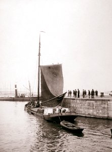 Kanalboot, Marken Island, Niederlande, 1898